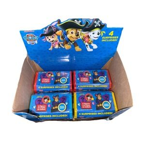 PAW Patrol Mystery Treasure Chest Candy Jewels Lot of 4 New, With Display Box